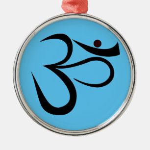Om symbol julgransprydnad metall