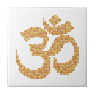 Om-symbol Kakelplatta