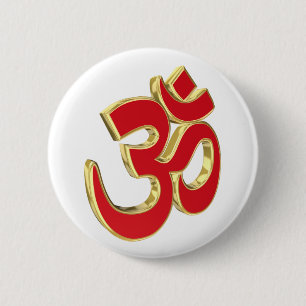 Om-symbol Knapp