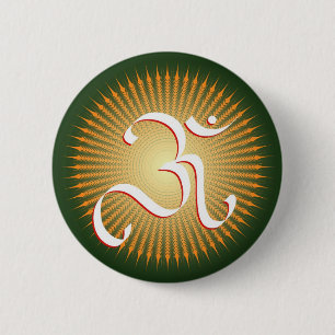 Om-symbol Knapp