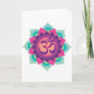 Om symbol kort