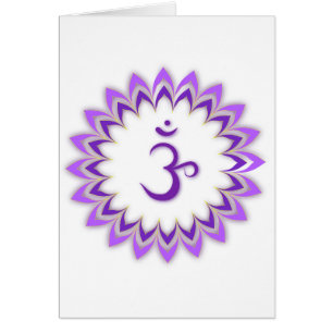 Om Symbol/Krona Chakra Hälsningskort