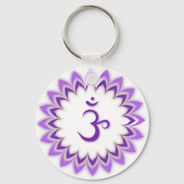 Om Symbol/Krona Chakra Nyckelring (Framsida)