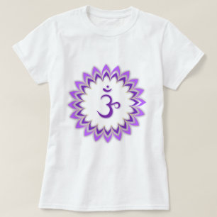 Om-symbol/krona Chakra Tröja