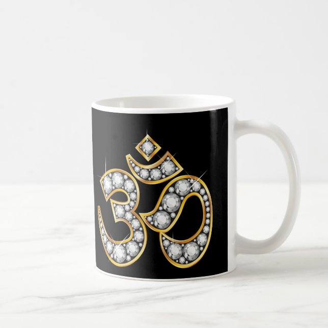 Om symbol med "Diamond"-stoner Kaffemugg (Höger)
