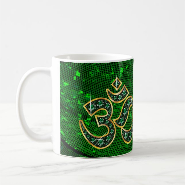 Om Symbol med "Emerald" Stones Kopp (Vänster)