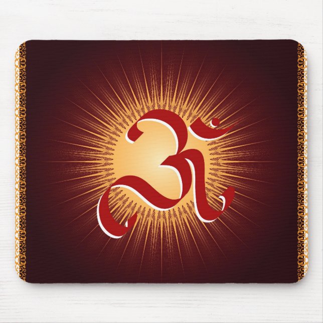 Om-symbol Musmatta (Framsidan)