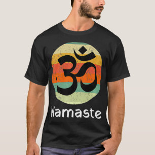 Om Symbol Namaste Ohm Hindu Zen Yoga Day Premium T Shirt