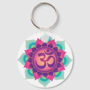 Om-symbol Nyckelring