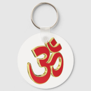 Om-symbol Nyckelring