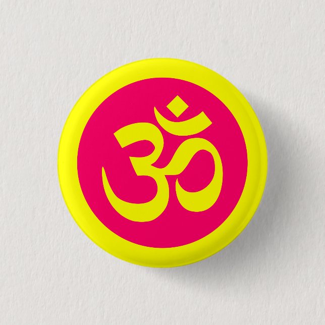 Om symbol på Gult- och Rosa-märke Knapp (Framsida)
