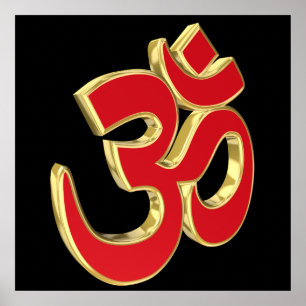 Om-symbol Poster