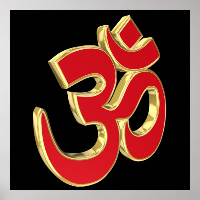 Om-symbol Poster (Framsidan)