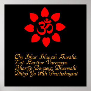 Om-symbol Poster