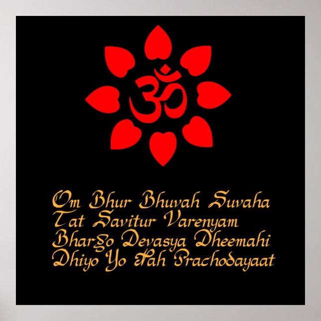 Om-symbol Poster (Framsidan)