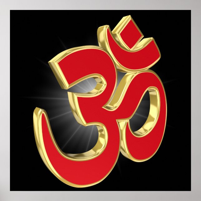 Om-symbol Poster (Framsidan)