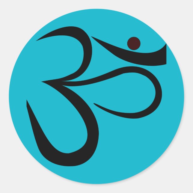 Om symbol runt klistermärke (Framsida)