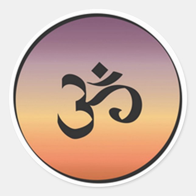 Om symbol runt klistermärke (Framsida)