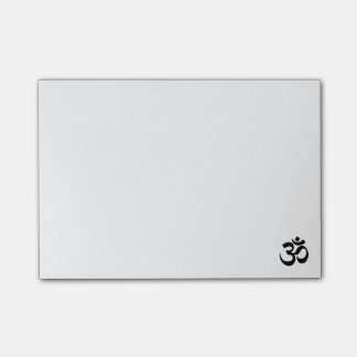 Om-symbol som Posta-det noterar Post-it Block