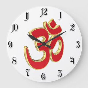 Om-symbol Stor Klocka