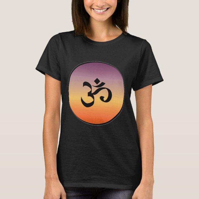 Om symbol  t shirt (Framsida)