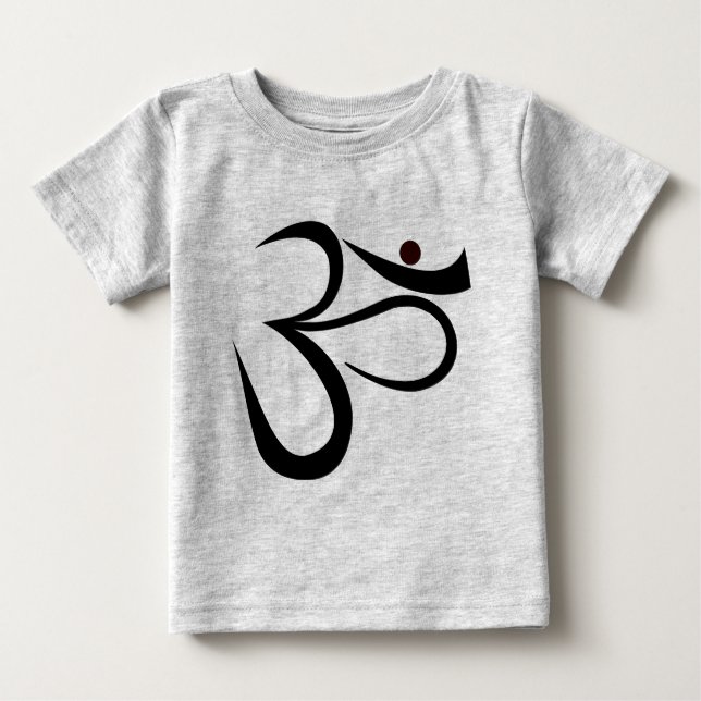 Om-symbol Tee Shirt (Framsida)