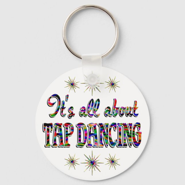 Om Tap Dancing Nyckelring (Framsida)