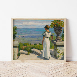 Om Terrace   Paul Fischer Poster