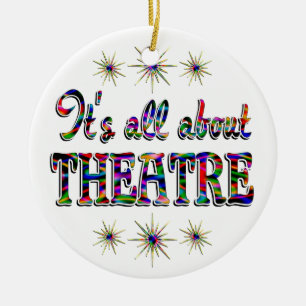 Om Theatre Julgransprydnad Keramik