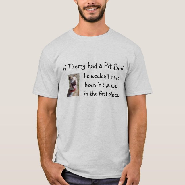 Om Timmy hade en groptjur… T-shirt (Framsida)