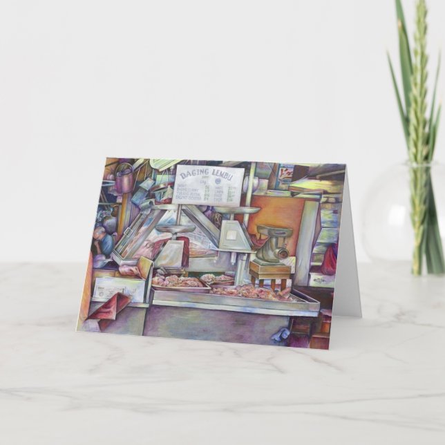 Om tio minuter glömde min fru min fru på födelseda kort (Framsida)