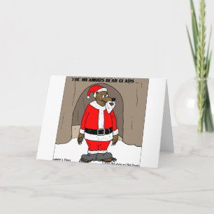 Om Tomte Björn Roliga Julpresenter T-shirts Helgkort