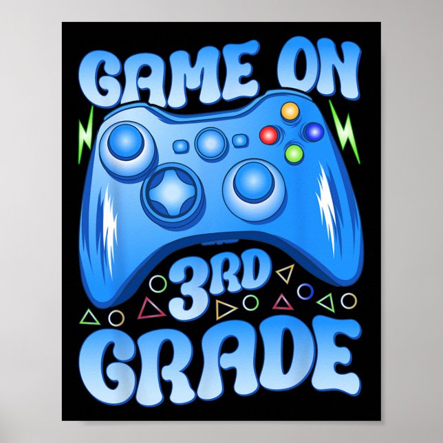 Om tredje videospel i Klass Back to school Poster (Framsidan)