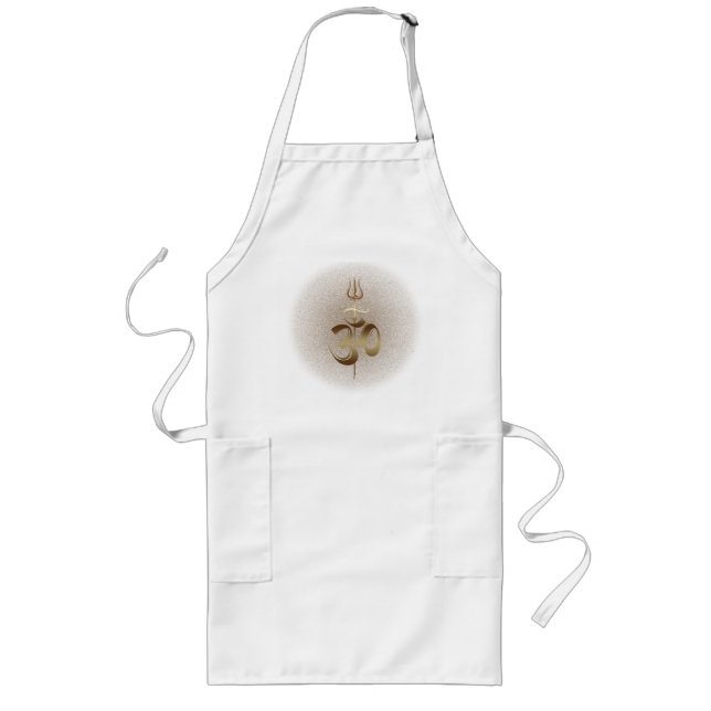 OM-Trishul - Apron Långt Förkläde (Framsidan)