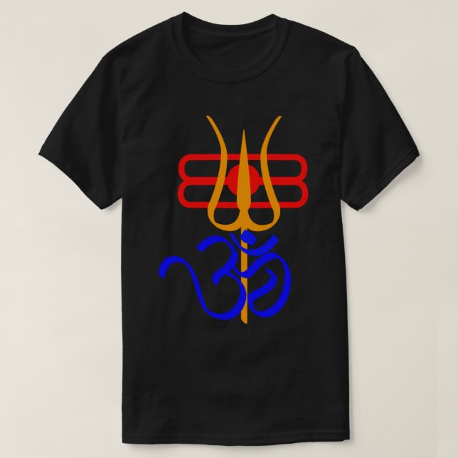 OM-TRISHUL T SHIRT (Design framsida)