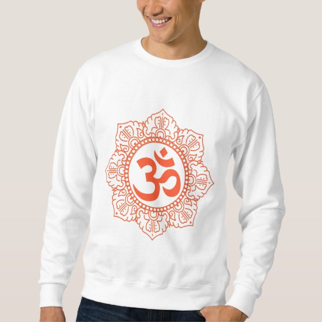 Om-tröja/Pullover Lång Ärmad Tröja (Framsida)