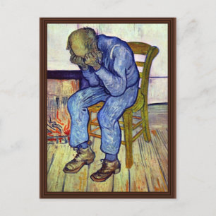 om tröskelvärdet för skönhet av Vincent Van Gogh Vykort