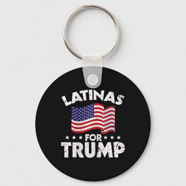 Om Trump 2020 väljer du Donald Trump 45 igen Nyckelring (Framsida)