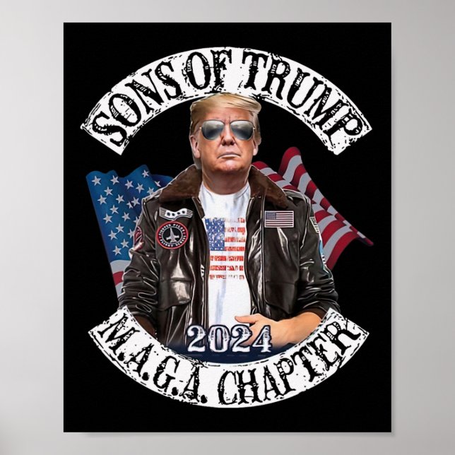 Om Trump Maga kapitel 2024  Poster (Framsidan)
