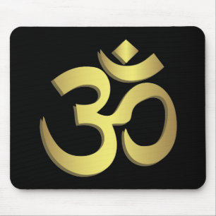 Om ( um ) symbolen Namaste yoga Musmatta