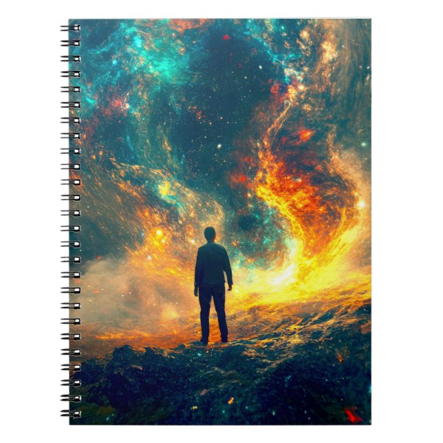 Om Universum Anteckningsbok (Framsidan)
