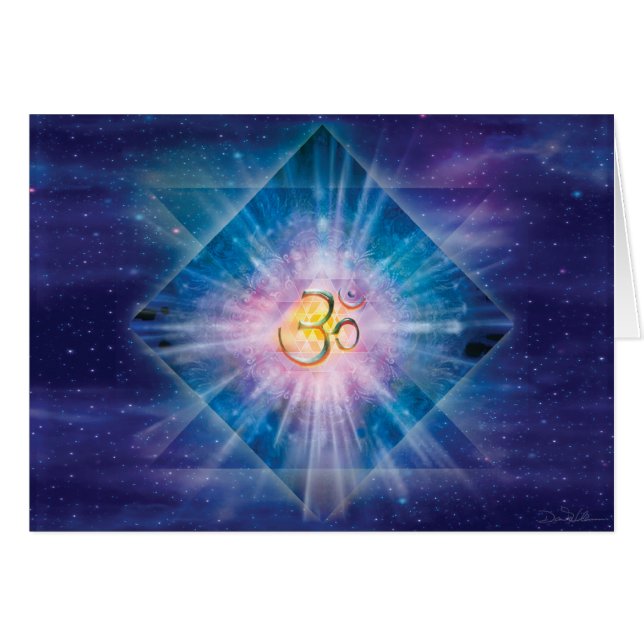 Om-utrymmekub Hälsningskort (Framsidan Horizontal)