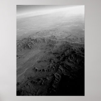 om vägen till Hawaii B&W Poster