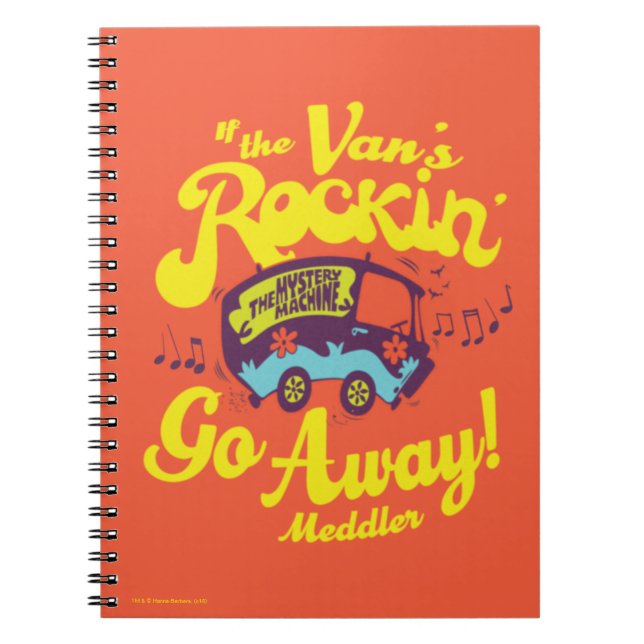 "Om Van's Rockin".. Maskin, mystiskt.." Anteckningsbok (Framsidan)