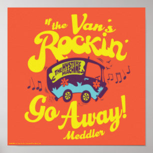 "Om Van's Rockin".. Maskin, mystiskt.." Poster