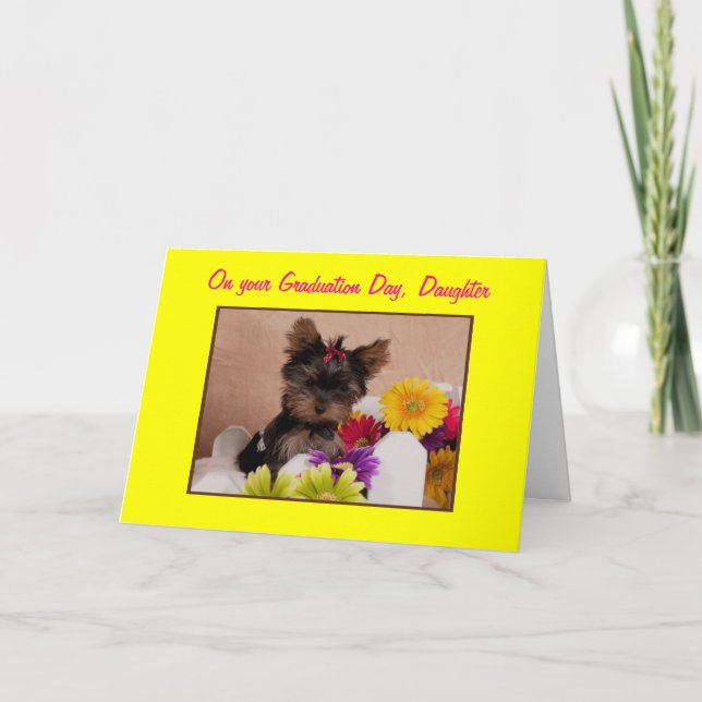 OM VÅR DAUGHTERS STUDENTEN KORT (Framsida)