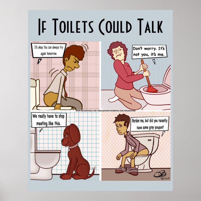 Om verktygen kan Poster Bleken blått (Framsidan)