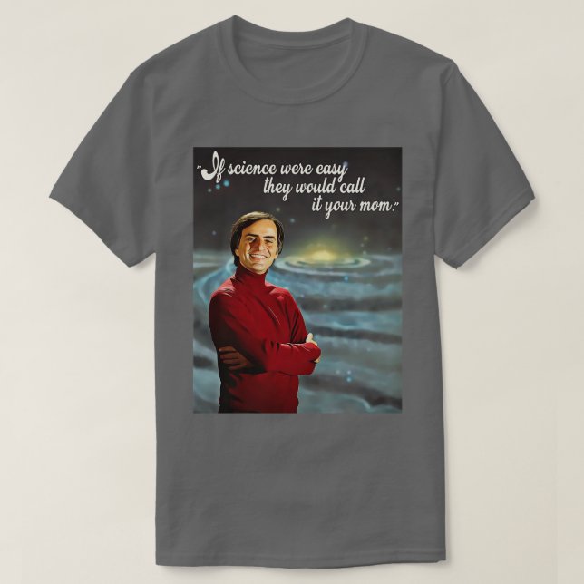 Om vetenskapen var lätt att kalla det din Mamma T Shirt (Design framsida)
