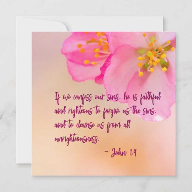 Om vi erkänner kristen Blommigt inspirationslös (Framsida)