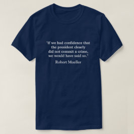 "Om vi hade det förtroende" Mueller T Shirt